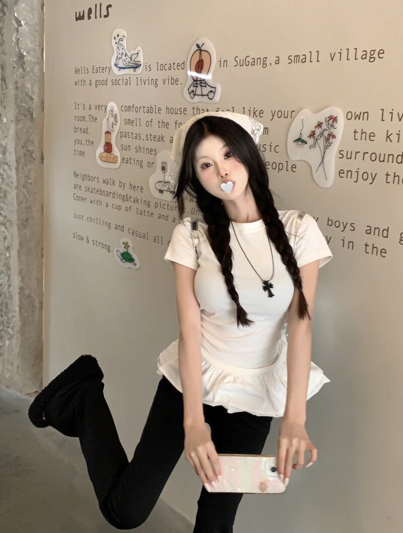 【tops】切り替えTシャツG20291