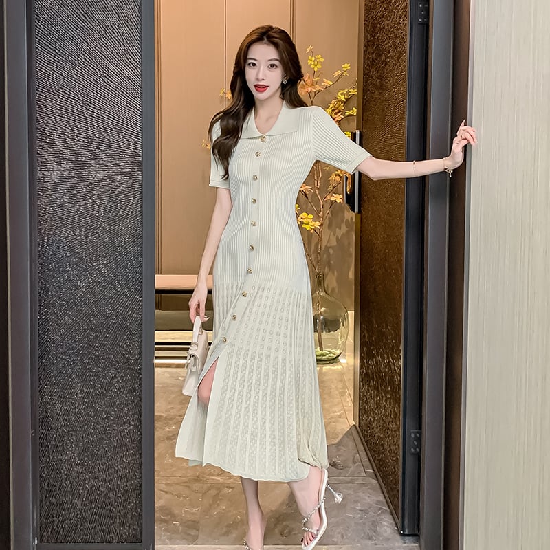 【dress】ニットワンピース　M24550