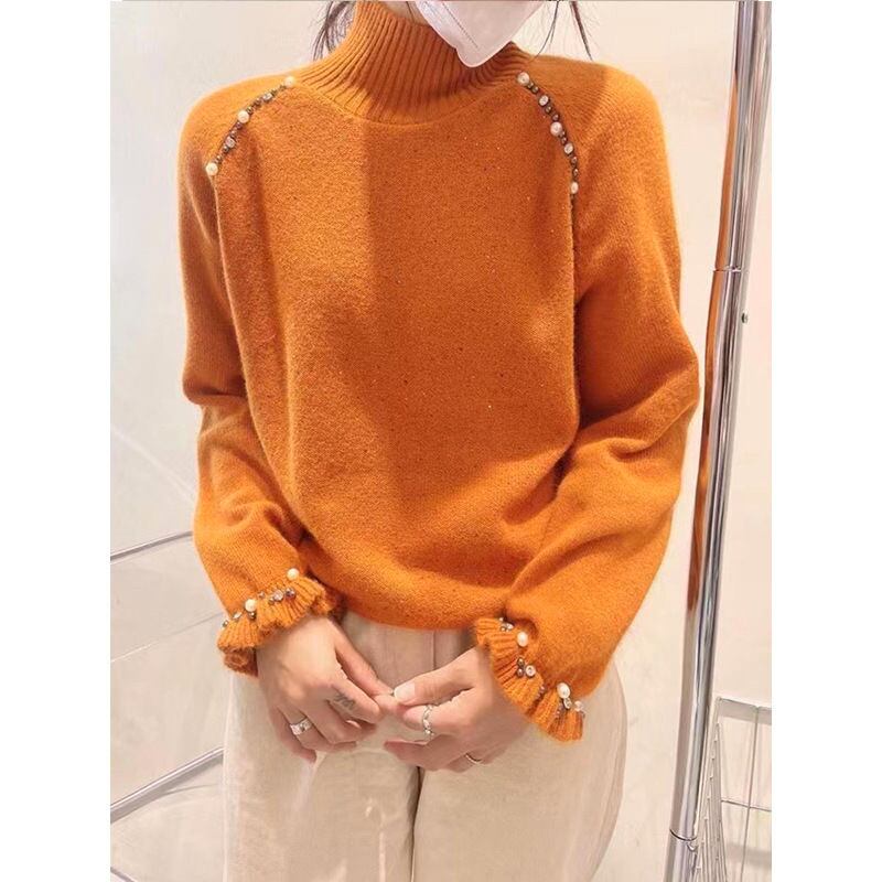 【tops】パールニットセーター　M29080