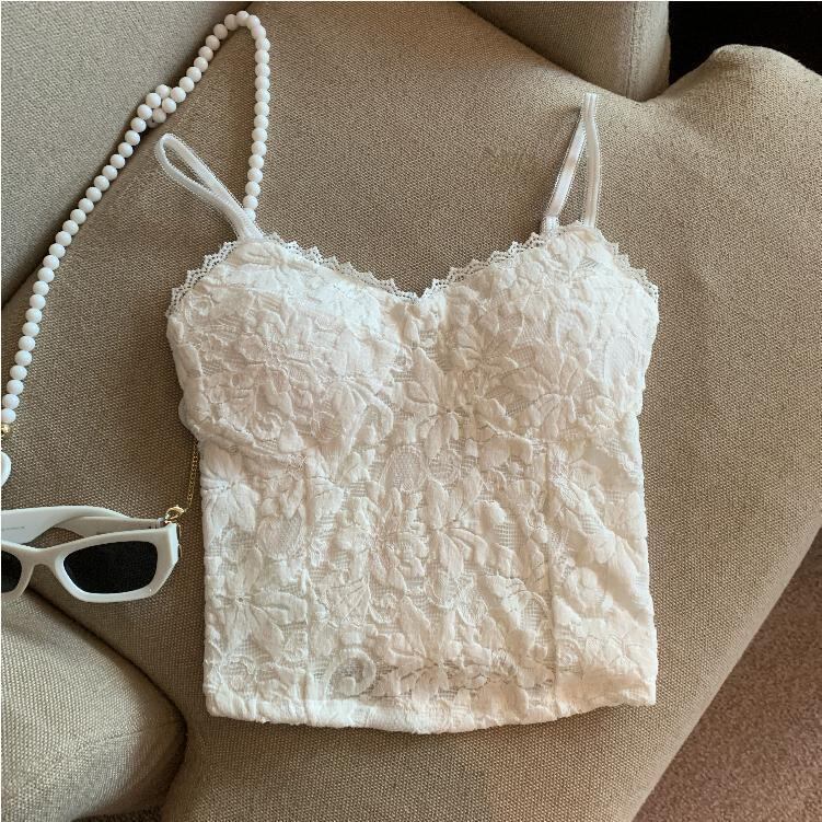 【tops】レースキャミソール　M29521