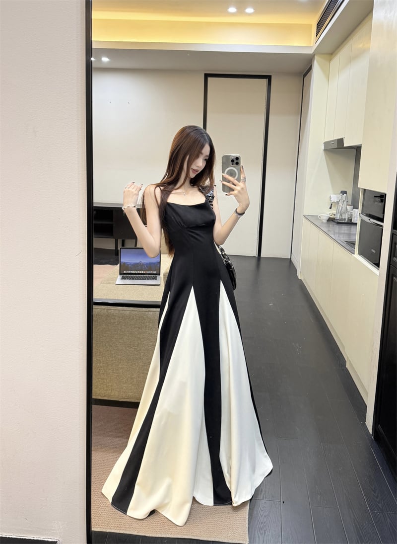 【dress】配色キャミワンピース　M29812