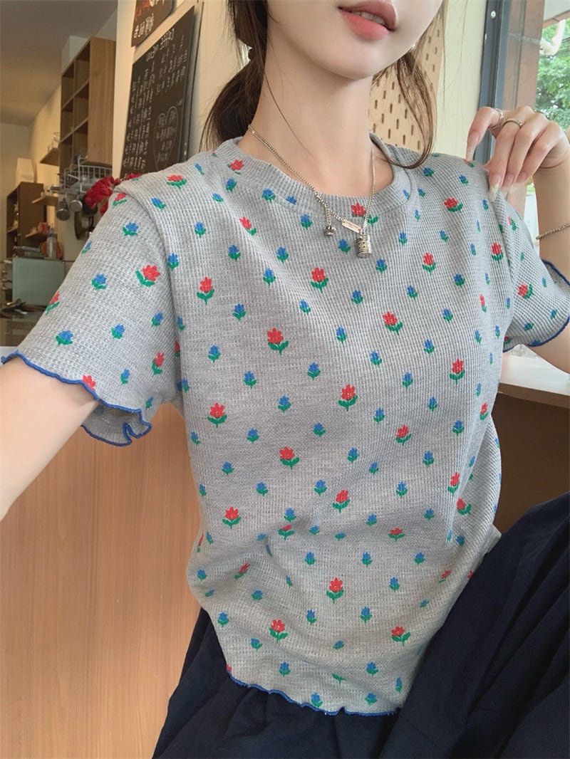 【set】Tシャツ×ワイドパンツセット　M24788