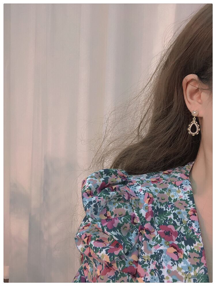 【小物】目立つ エレガントオシャレパールレディースピアスアクセサリー