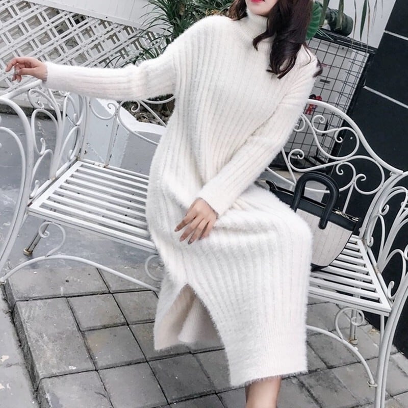 【dress】ニットワンピース　M25639