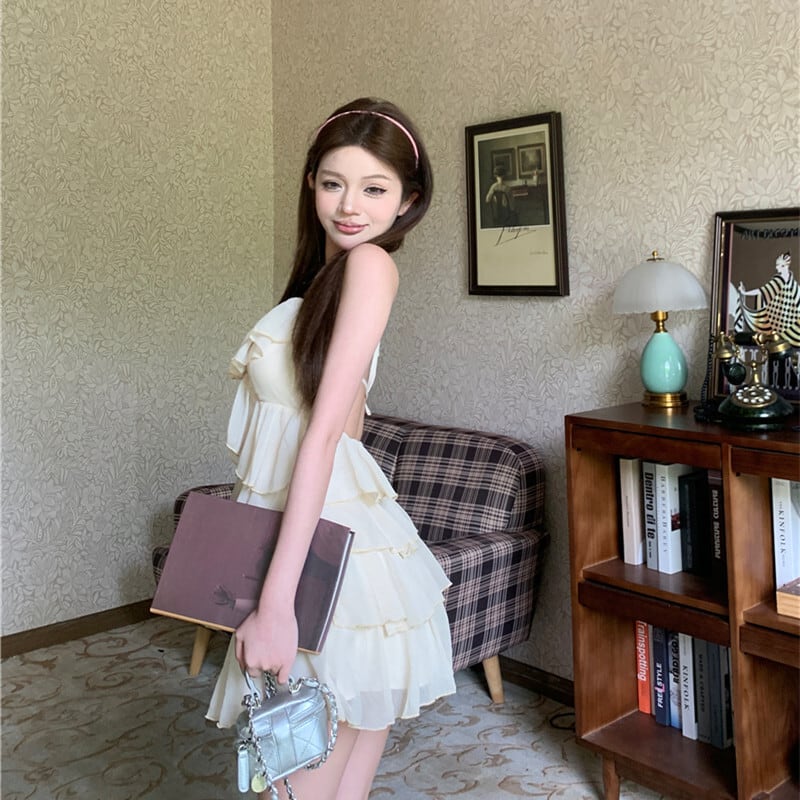 【dress】ホルターネックワンピース　M24682