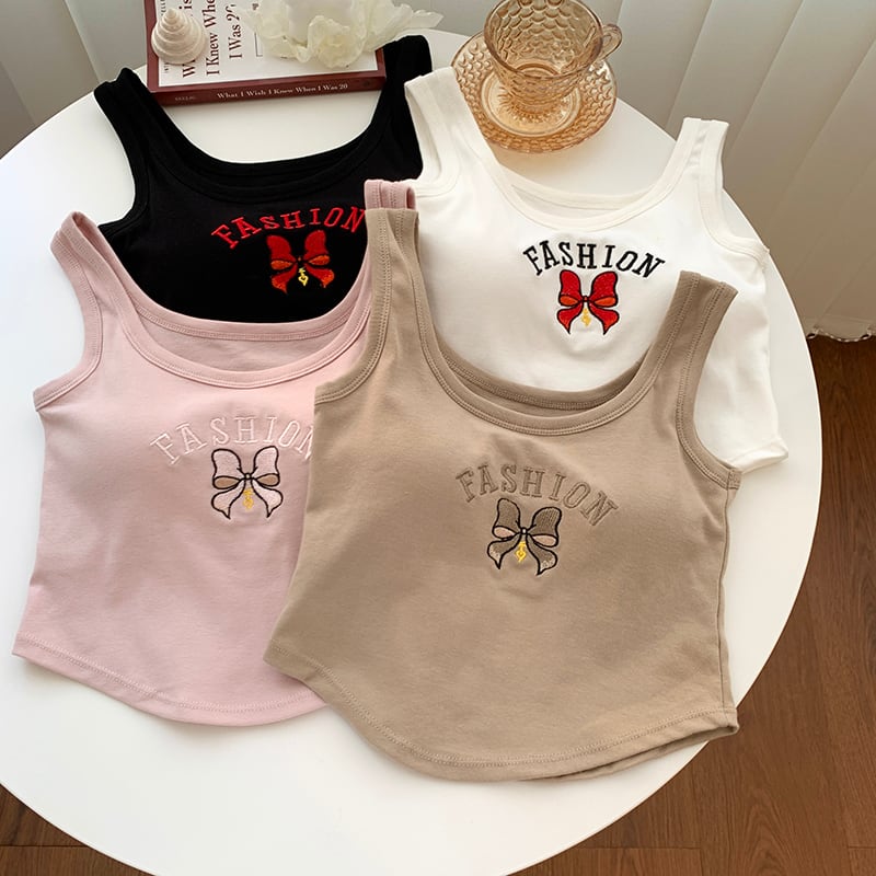 【tops】プリントキャミソール　M25085