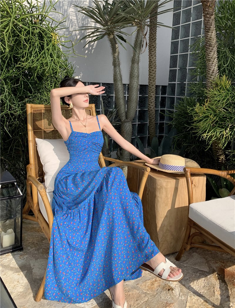 【dress】リボン付きキャミワンピース　M24924