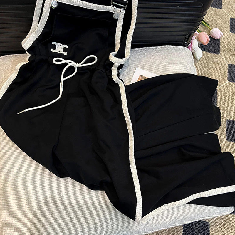 【bottoms】ハイウエストオーバーオールG21588