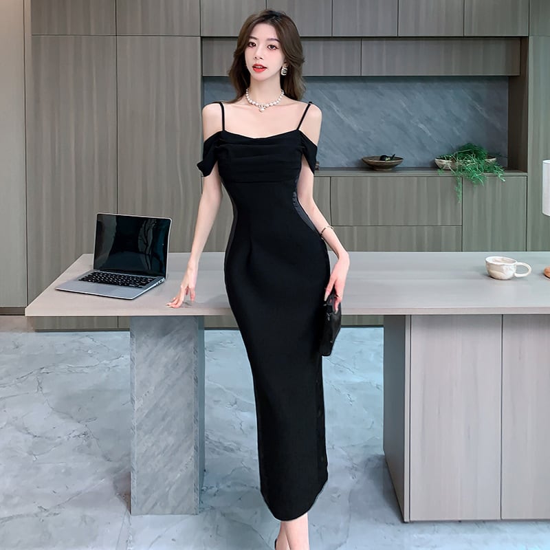 【dress】ギャザータイトキャミワンピース G21585