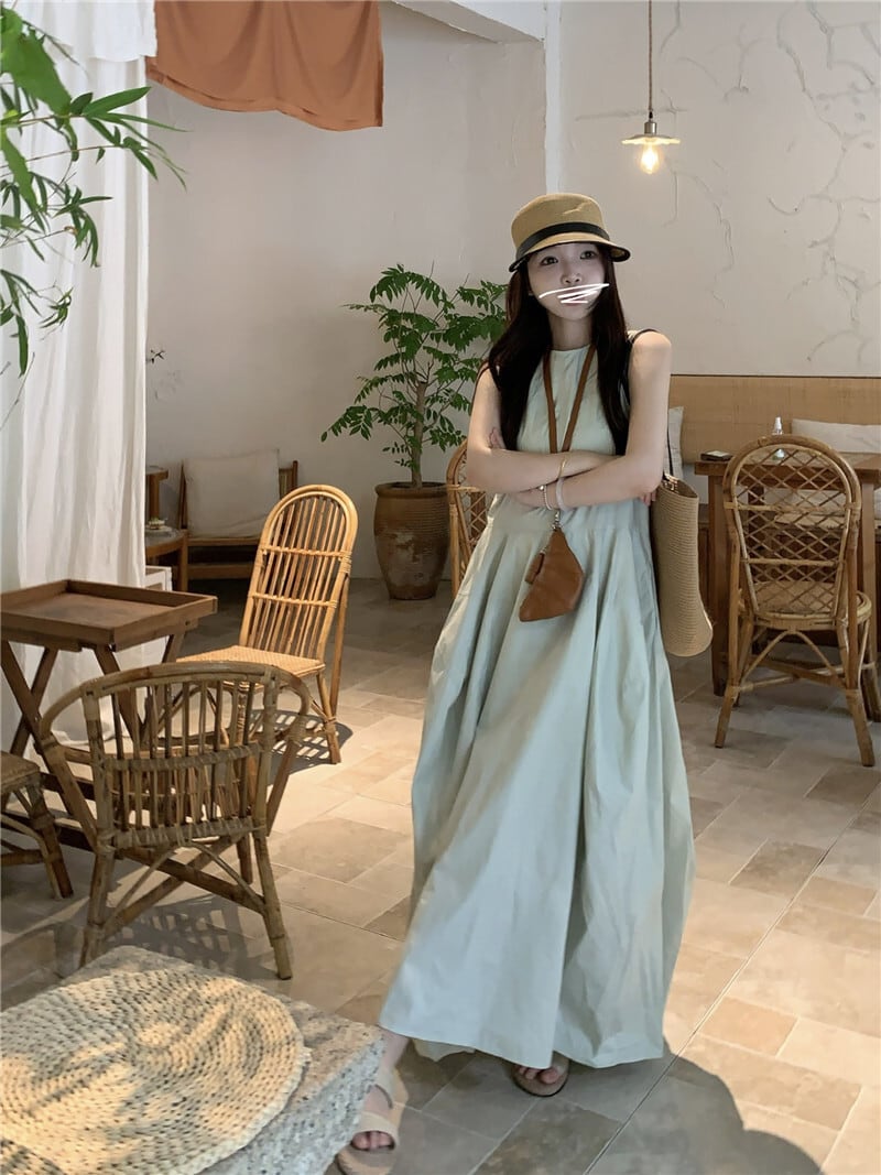 【dress】ノースリーブワンピース　M24339