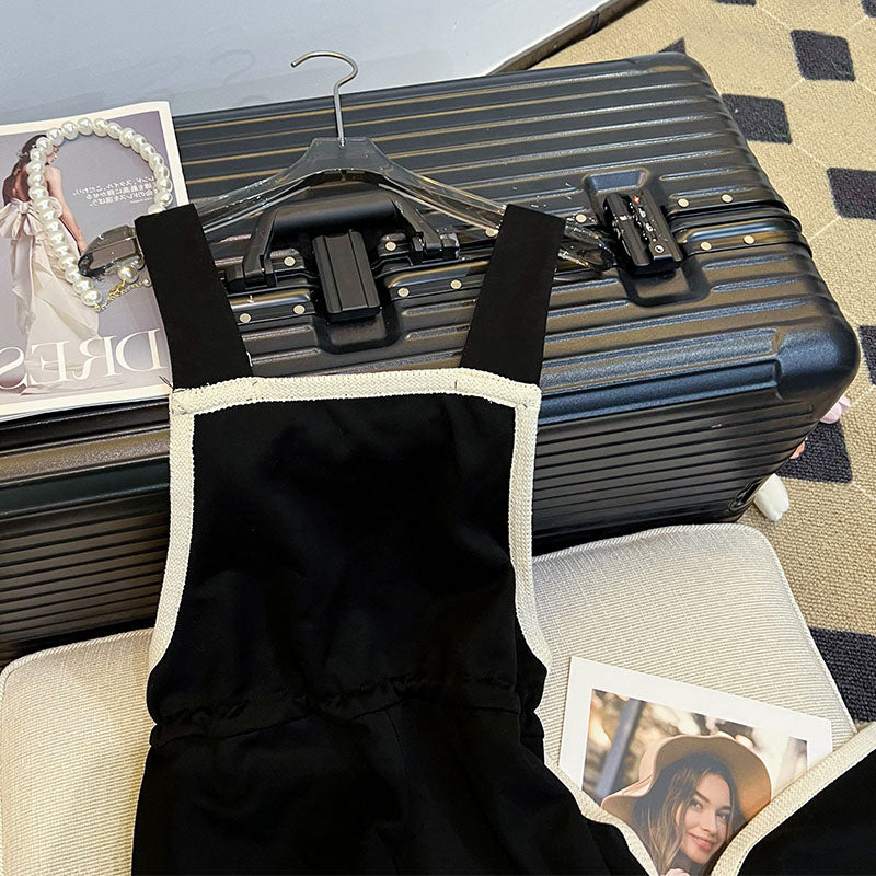 【bottoms】ハイウエストオーバーオールG21588