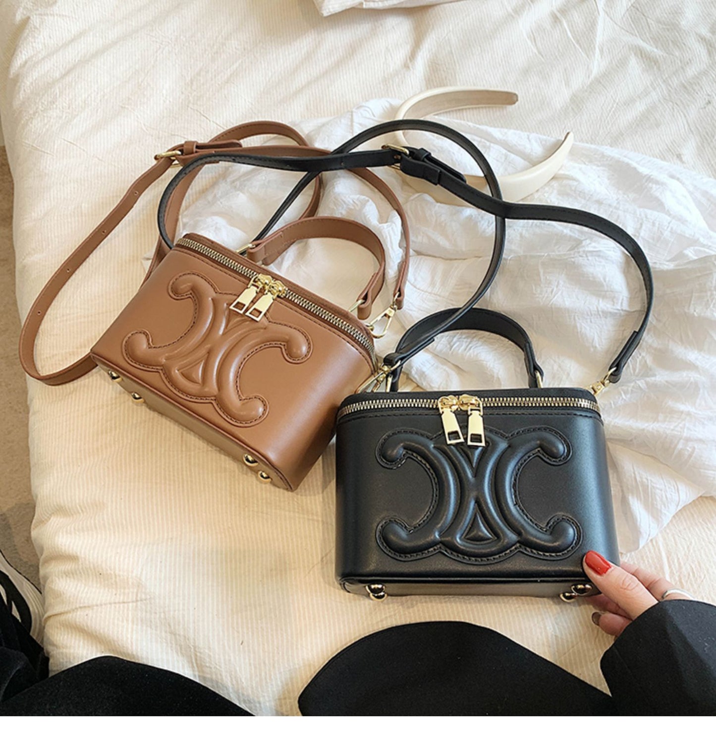 【小物】INS風メッセンジャーバッグG21591