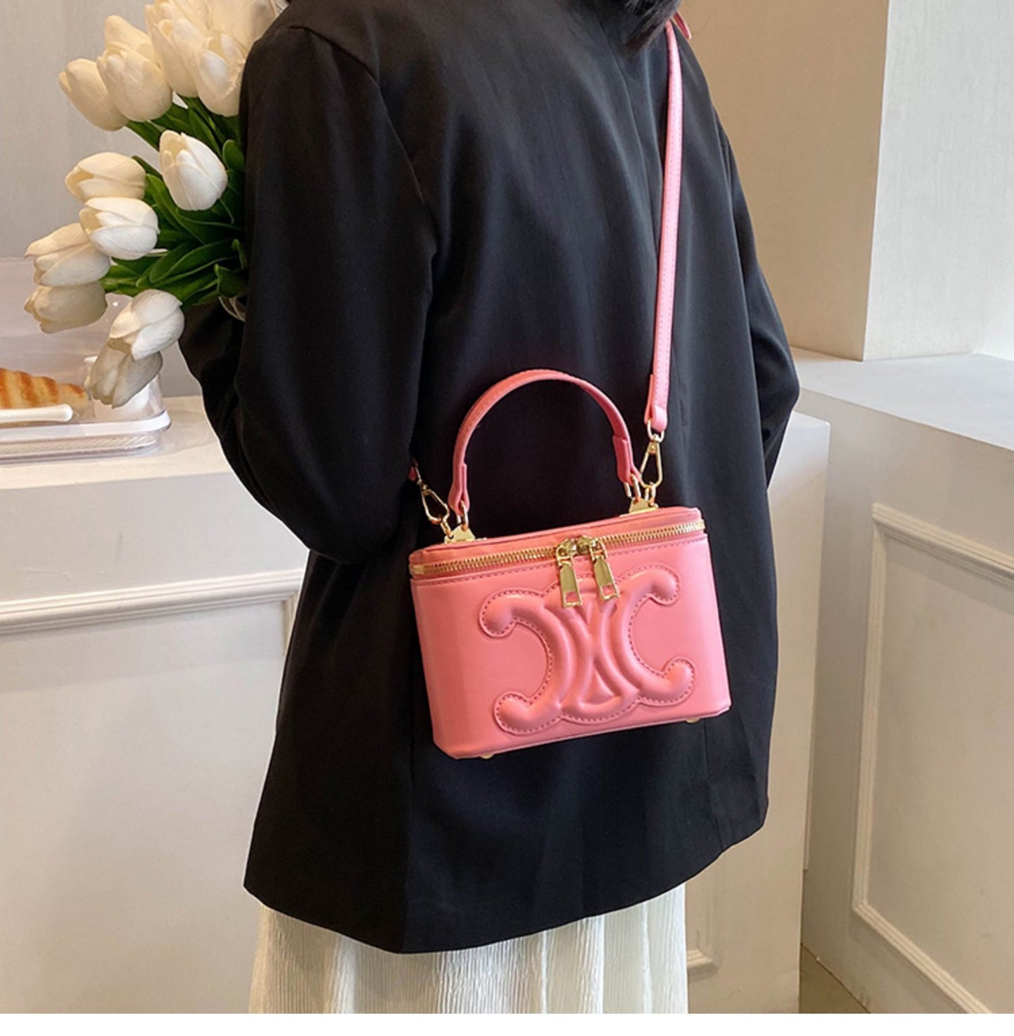 【小物】INS風メッセンジャーバッグG21591