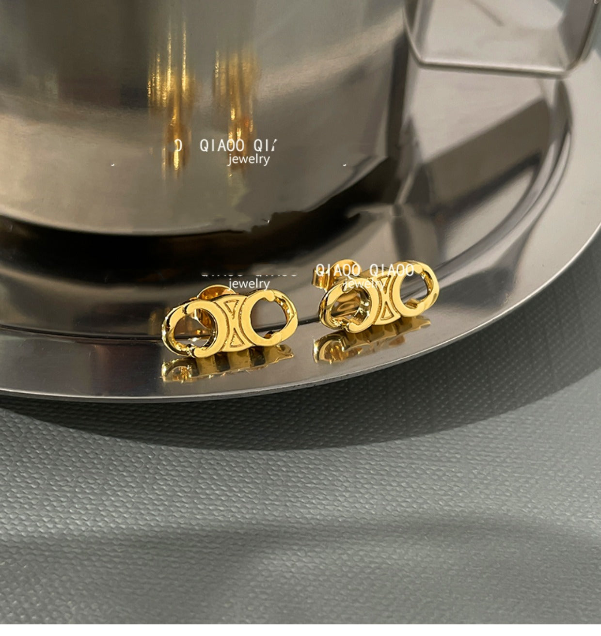 【小物】英字柄ピアスアクセサリーG21616