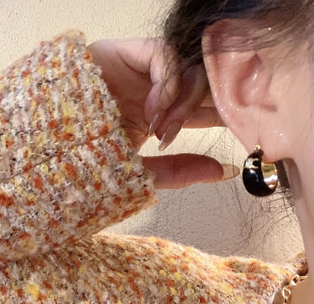 【小物】英字柄ピアスアクセサリーG21619