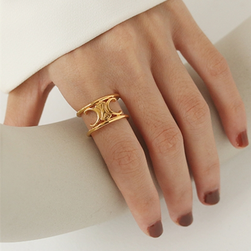 【小物】英字柄指輪アクセサリーG21657