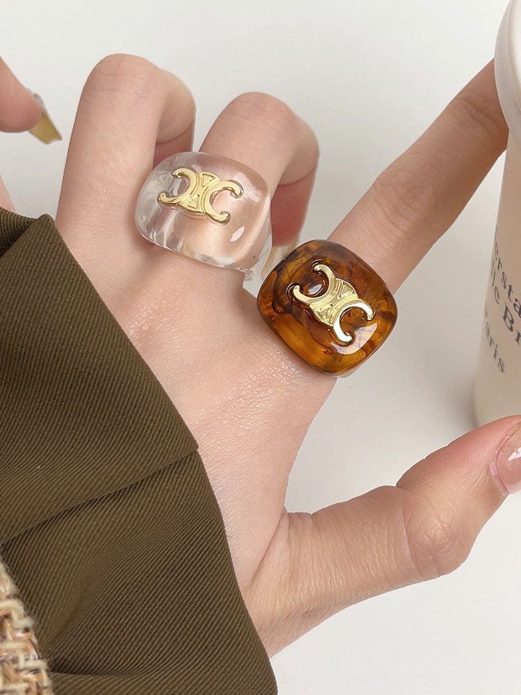 【小物】2色展開指輪アクセサリーG21658