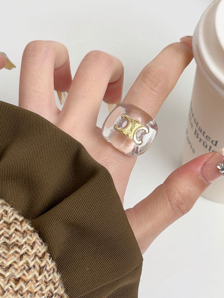 【小物】2色展開指輪アクセサリーG21658