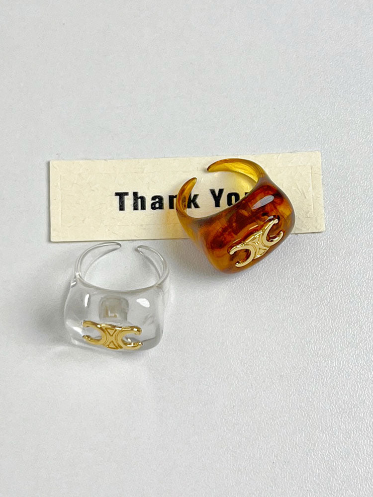 【小物】2色展開指輪アクセサリーG21658