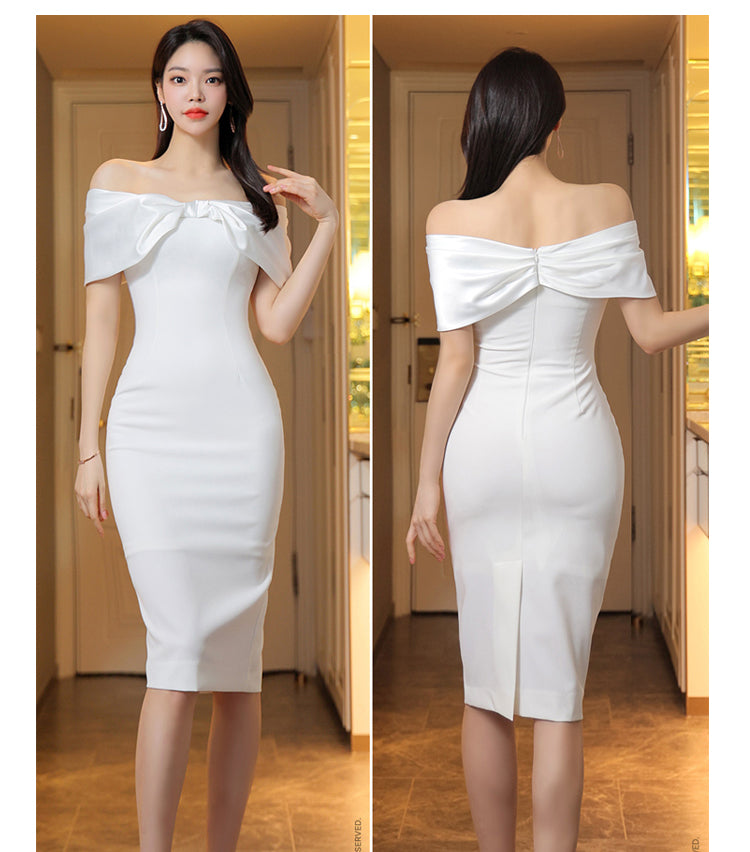 【dress】オフショルダーデートワンピースG21670