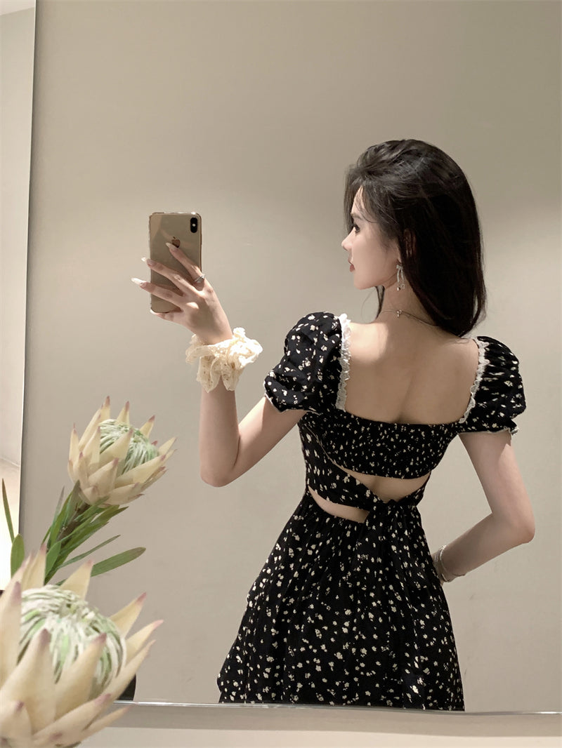 【dress】スリットイレギュラーデートワンピースG21686