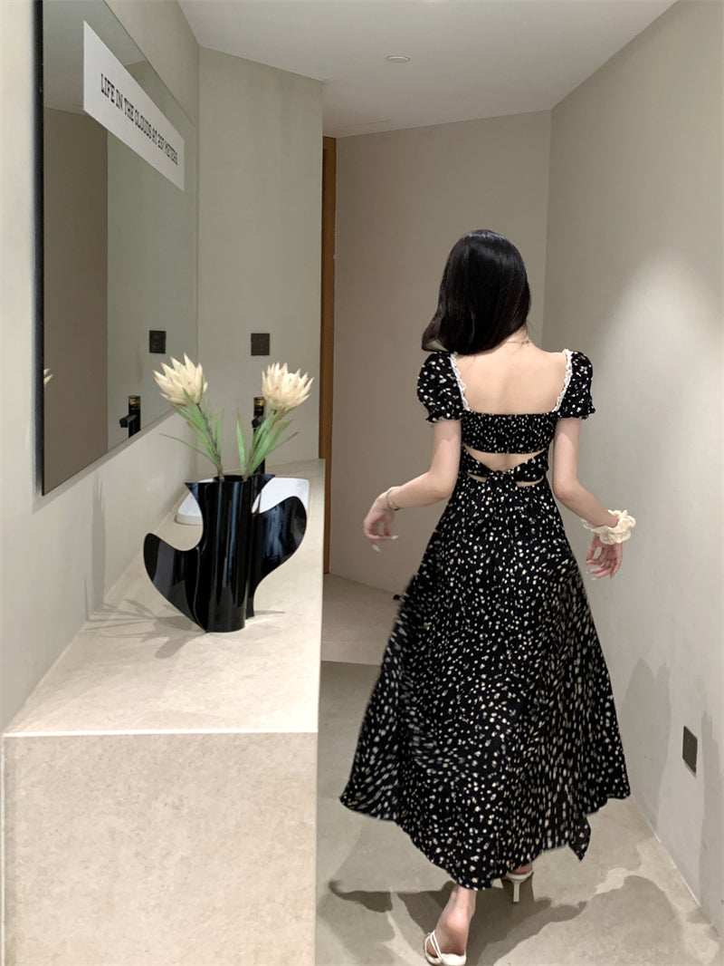 【dress】スリットイレギュラーデートワンピースG21686