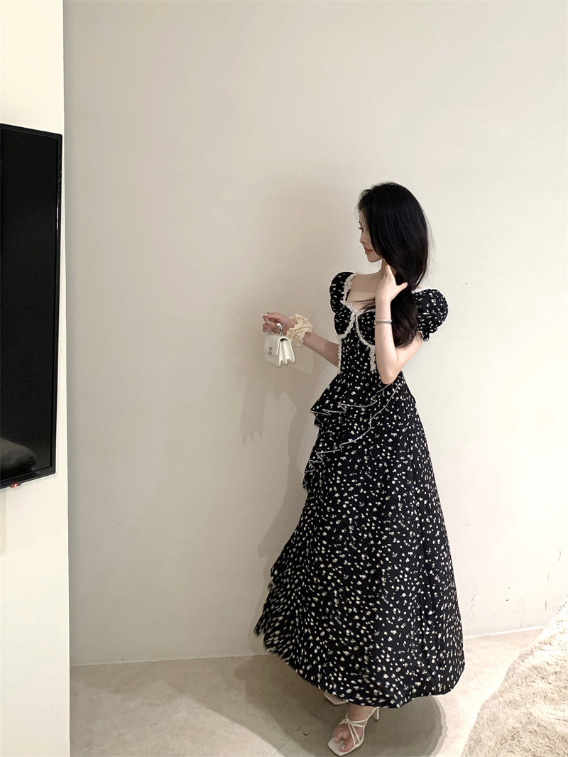 【dress】スリットイレギュラーデートワンピースG21686