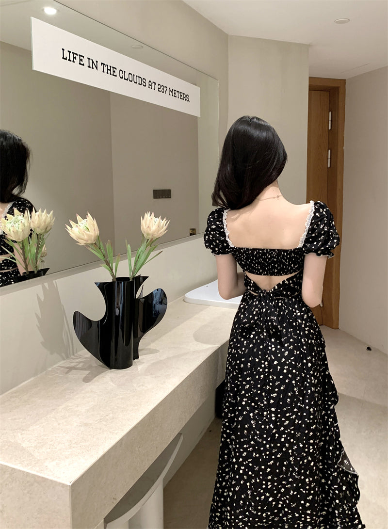 【dress】スリットイレギュラーデートワンピースG21686