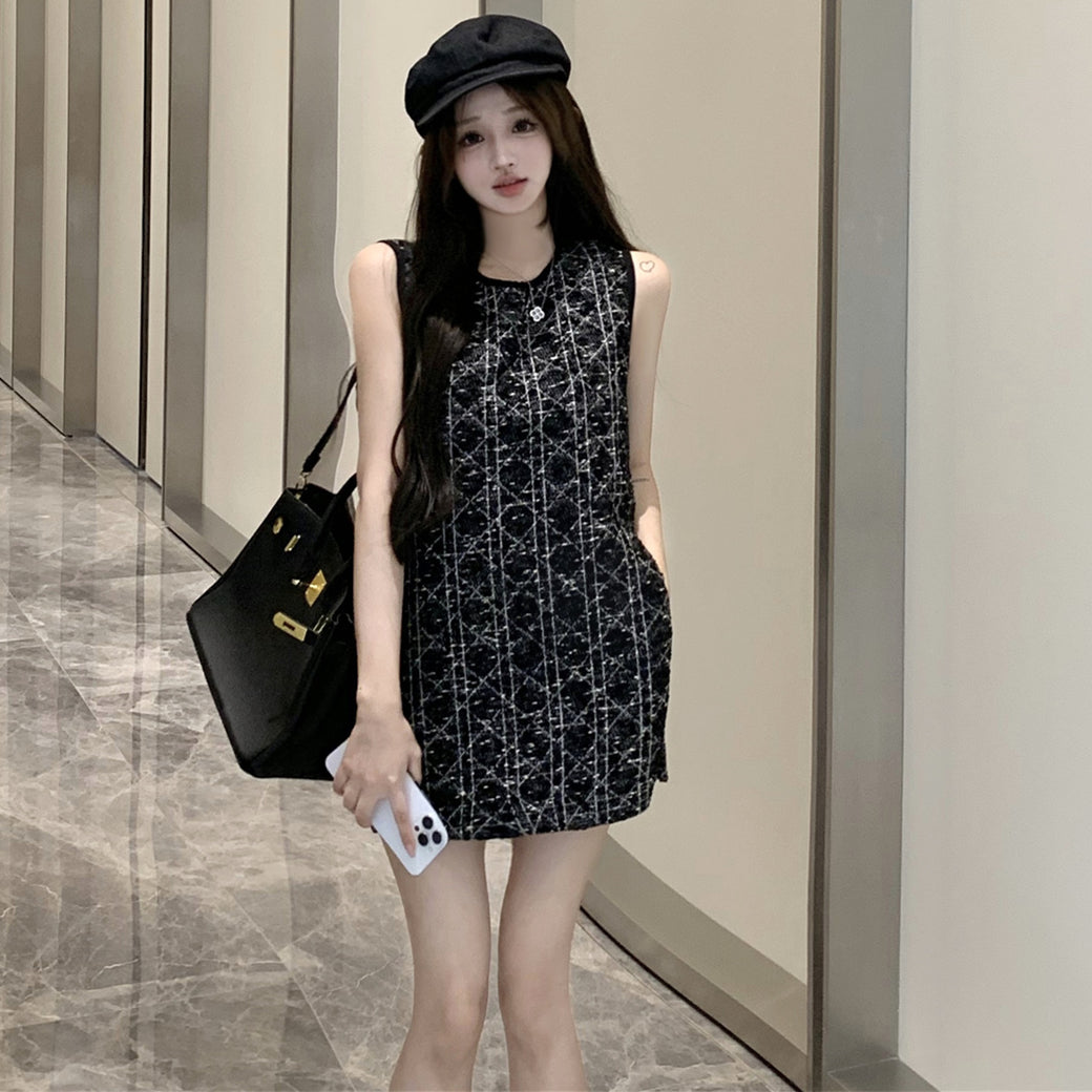 【dress】デザインスリットデートワンピースG21702