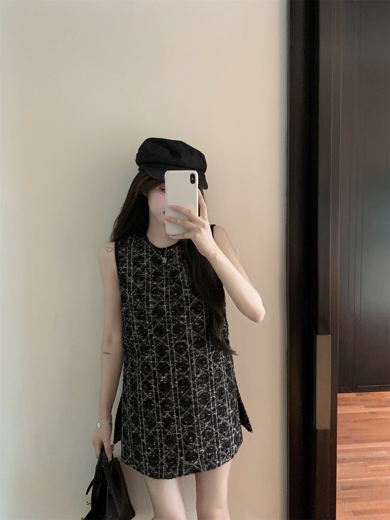 【dress】デザインスリットデートワンピースG21702