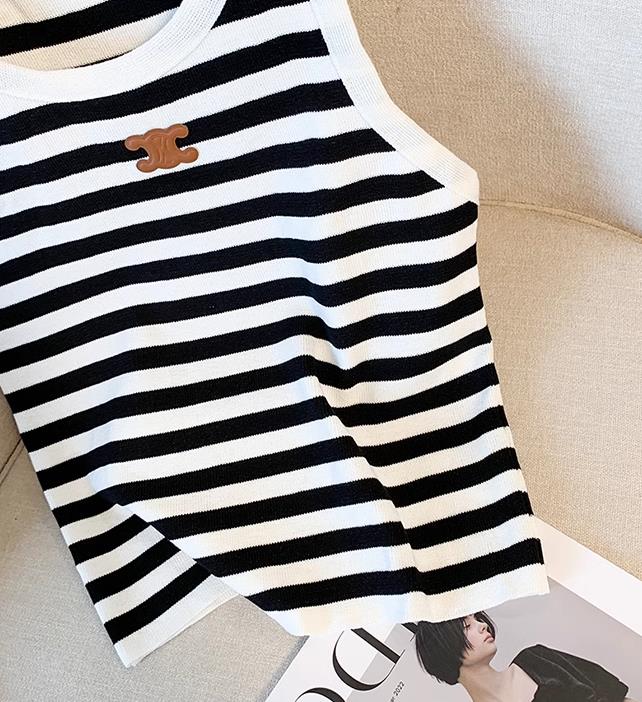 【tops】3色ボトムスニットキャミソール F7573