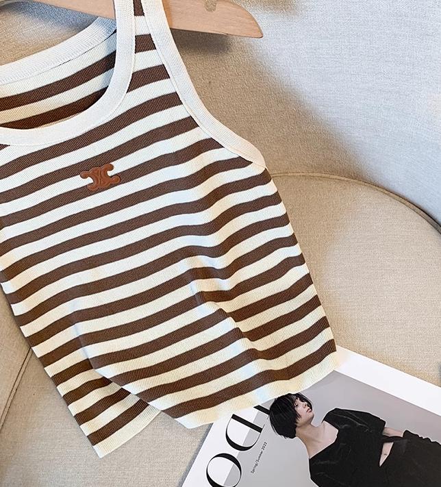 【tops】3色ボトムスニットキャミソール F7573