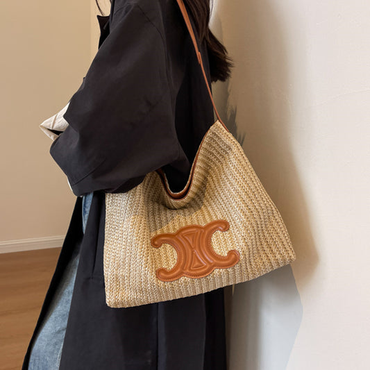 【小物】OL通勤大容量カゴバッグG21741