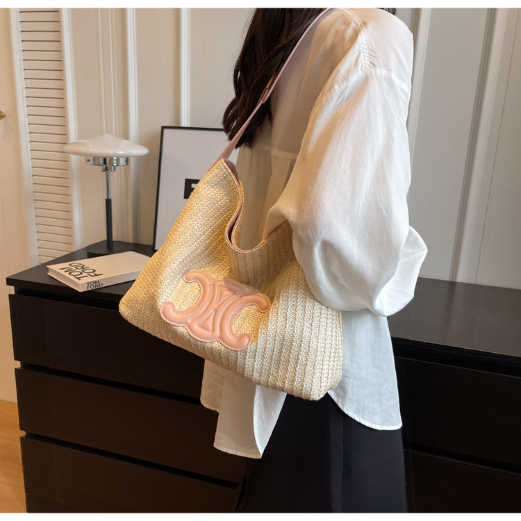 【小物】OL通勤大容量カゴバッグG21741