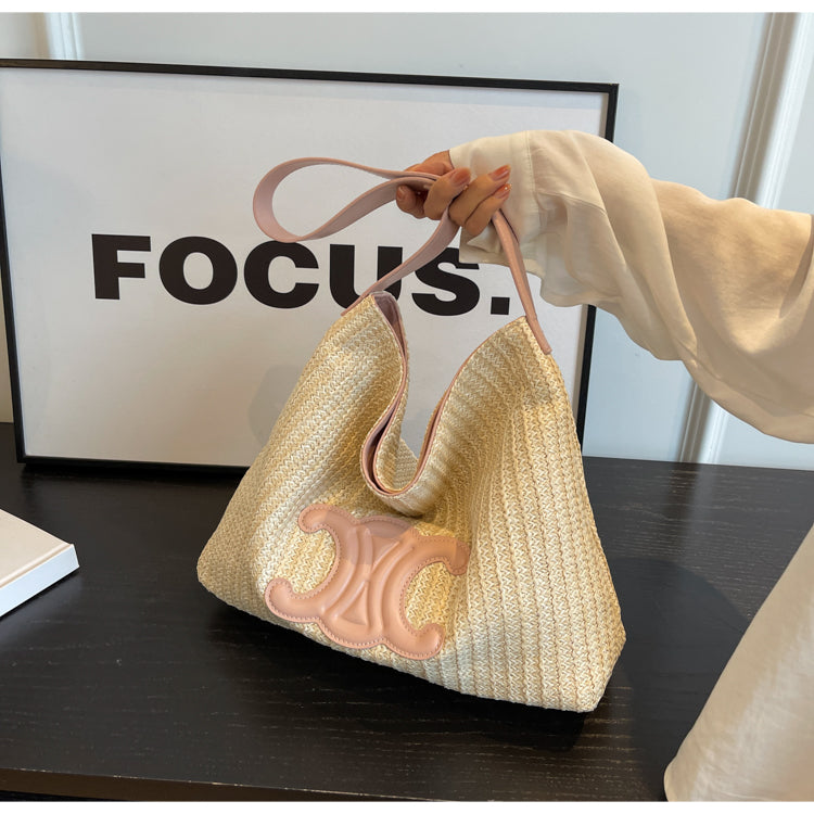 【小物】OL通勤大容量カゴバッグG21741