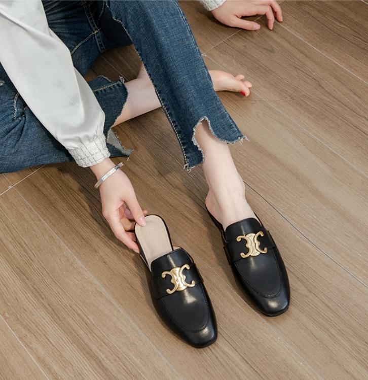 【shoes】3色履きやすいフラットシューズF7581