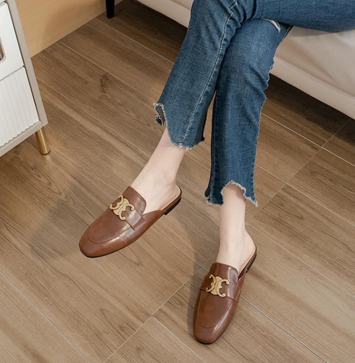 【shoes】3色履きやすいフラットシューズF7581