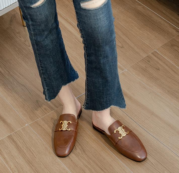 【shoes】3色履きやすいフラットシューズF7581