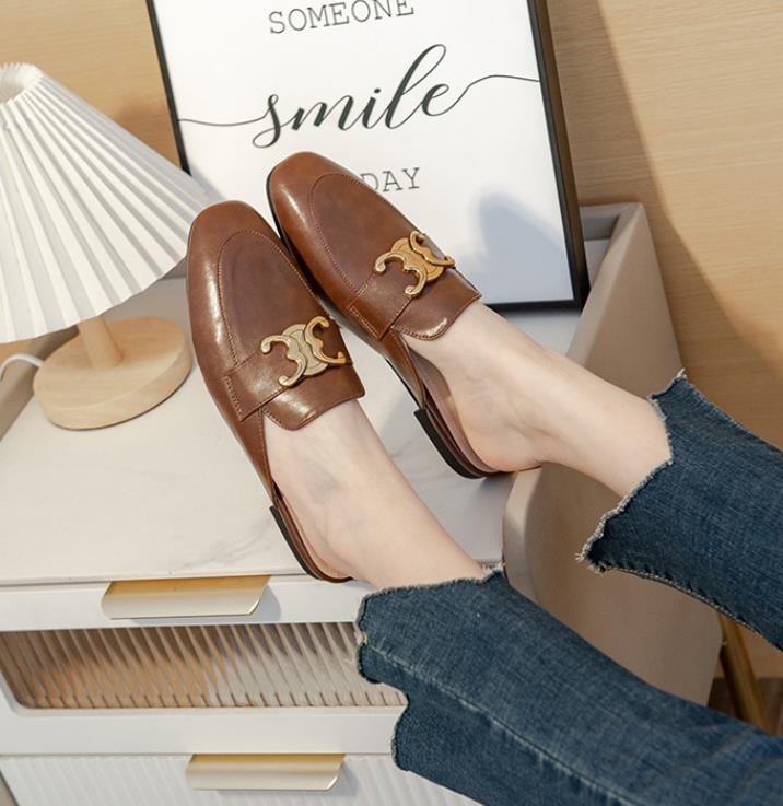 【shoes】3色履きやすいフラットシューズF7581