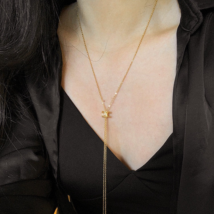 【小物】ロングネックレスアクセサリーG21744