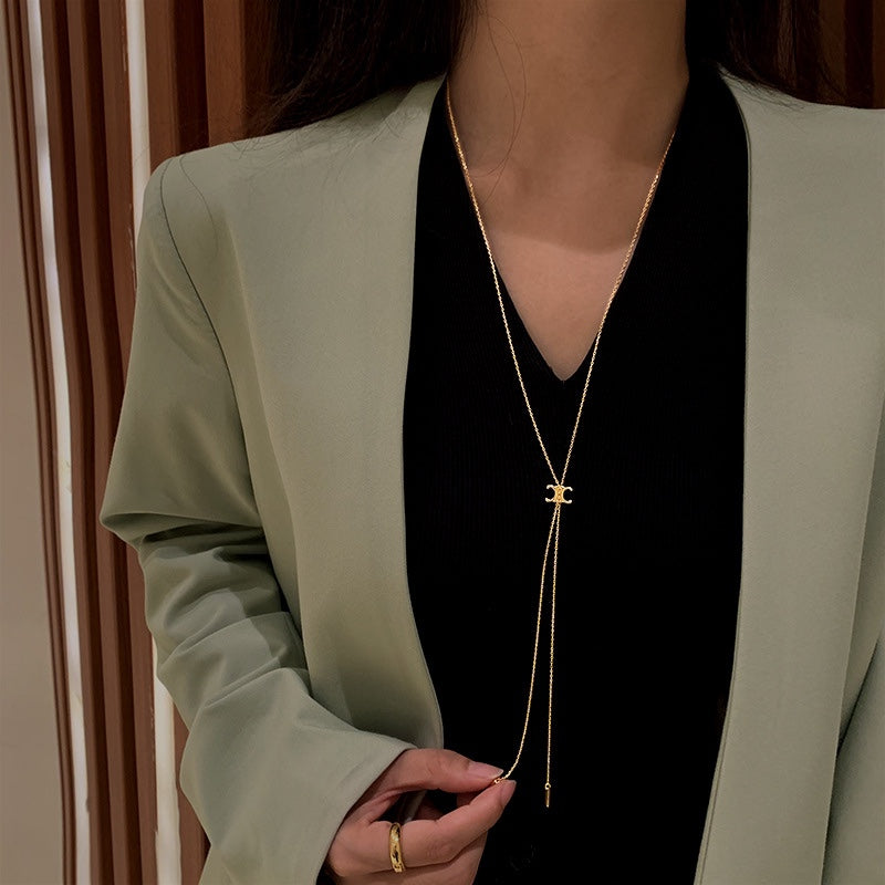 【小物】ロングネックレスアクセサリーG21744