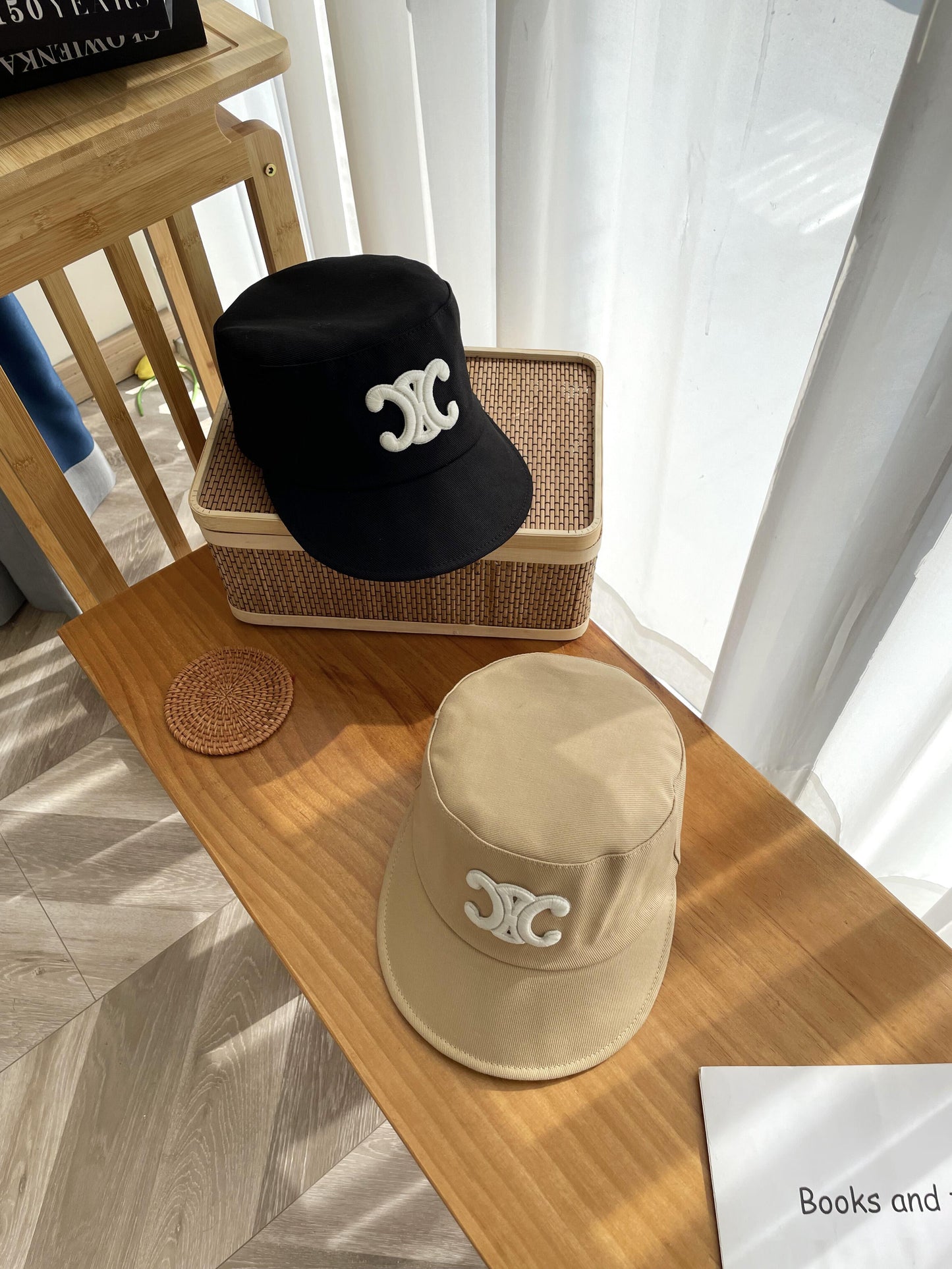 【小物】英字柄小顔効果 帽子G21760