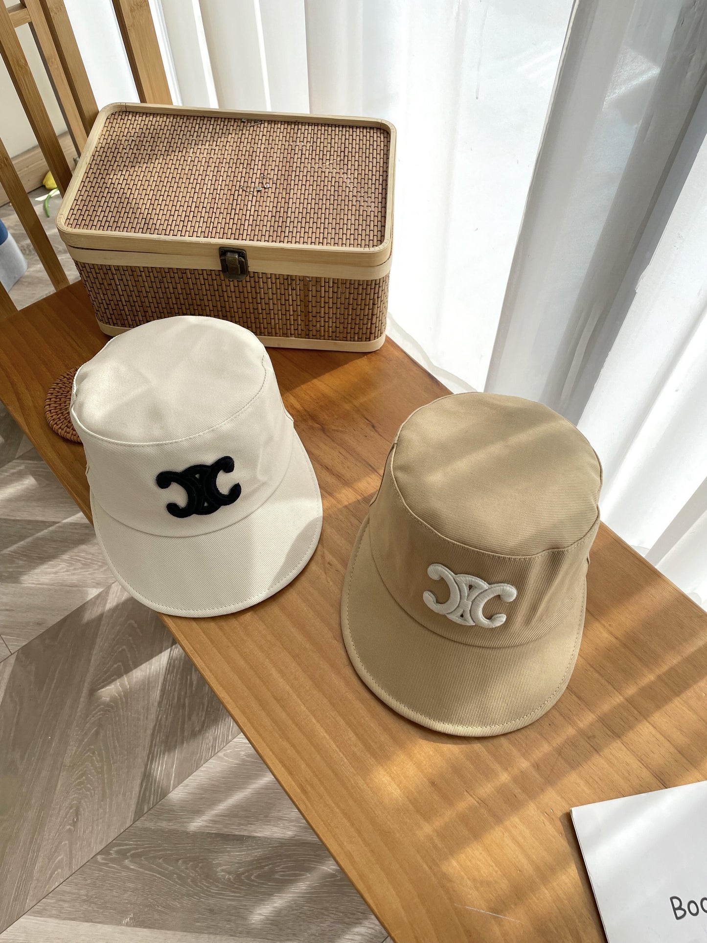 【小物】英字柄小顔効果 帽子G21760