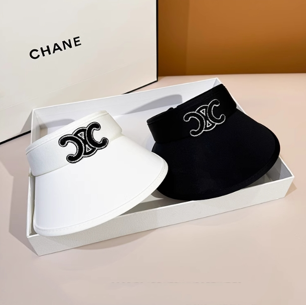 【小物】つば広サンバイザー帽子G21763