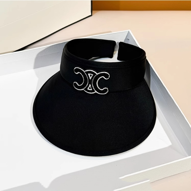 【小物】つば広サンバイザー帽子G21763