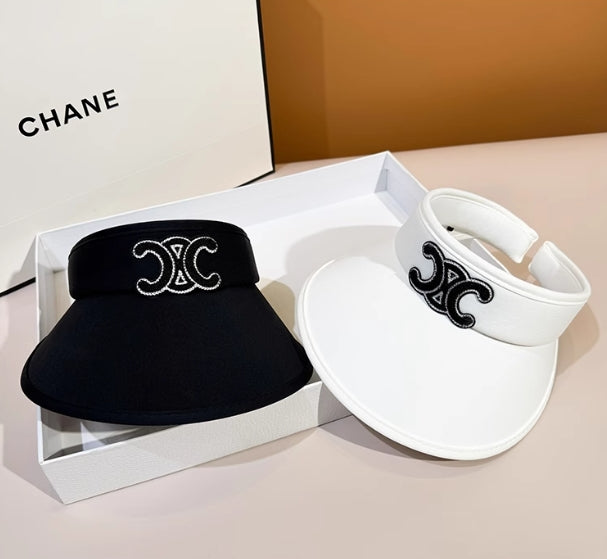 【小物】つば広サンバイザー帽子G21763