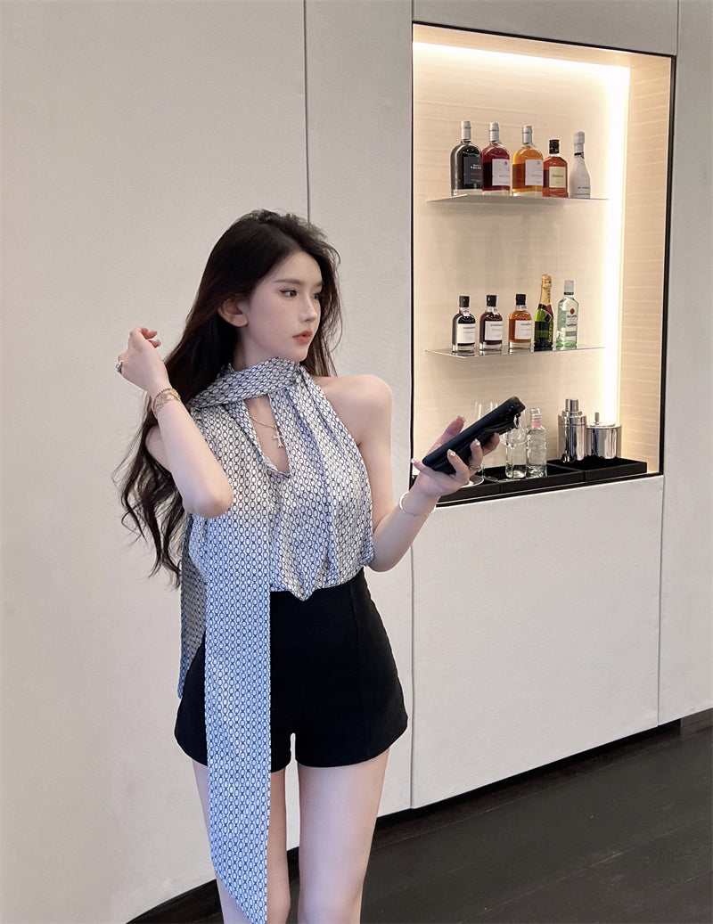 【tops】ノースリーブ ブラウスG21766