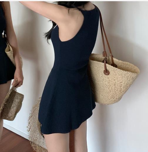 【tops】3色スリットタンクトップF7585