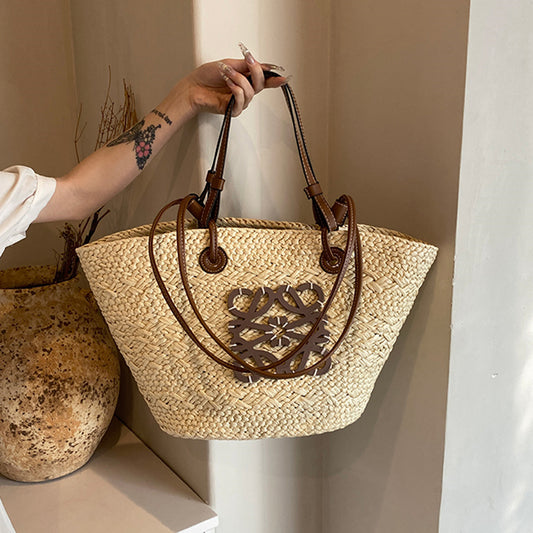 【小物】2タイプ選択可カゴバッグG21768