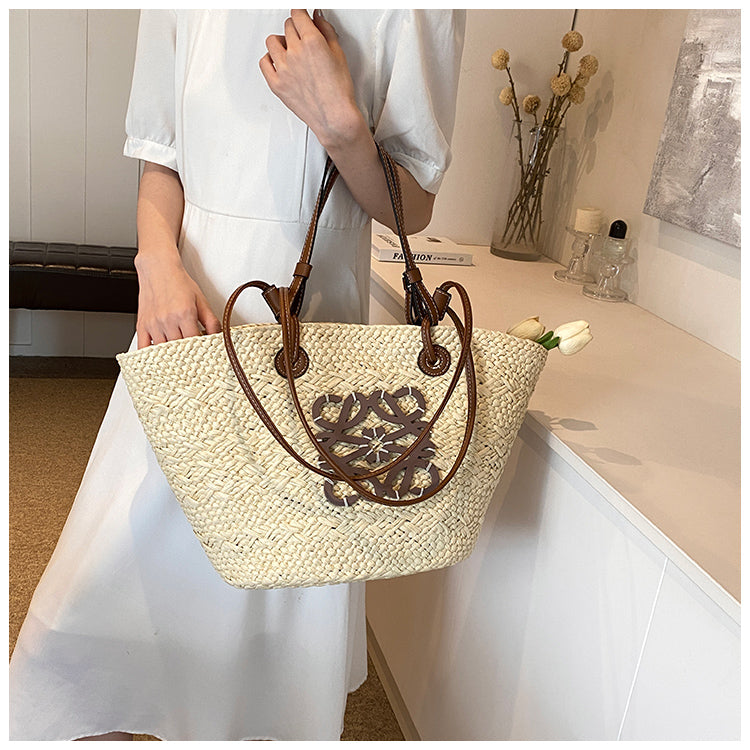 【小物】2タイプ選択可カゴバッグG21768